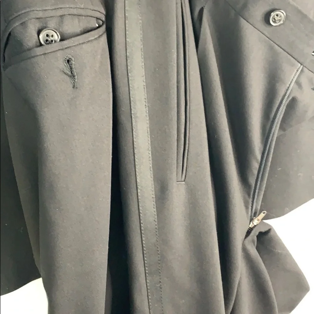 Baumler black men’s dress suit jacket pant set 40r